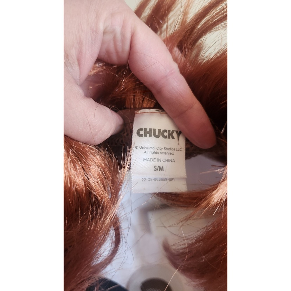 Chucky Childs Play Universal Studios Spirit Halloween Mask S/M - Picture 4 of 5